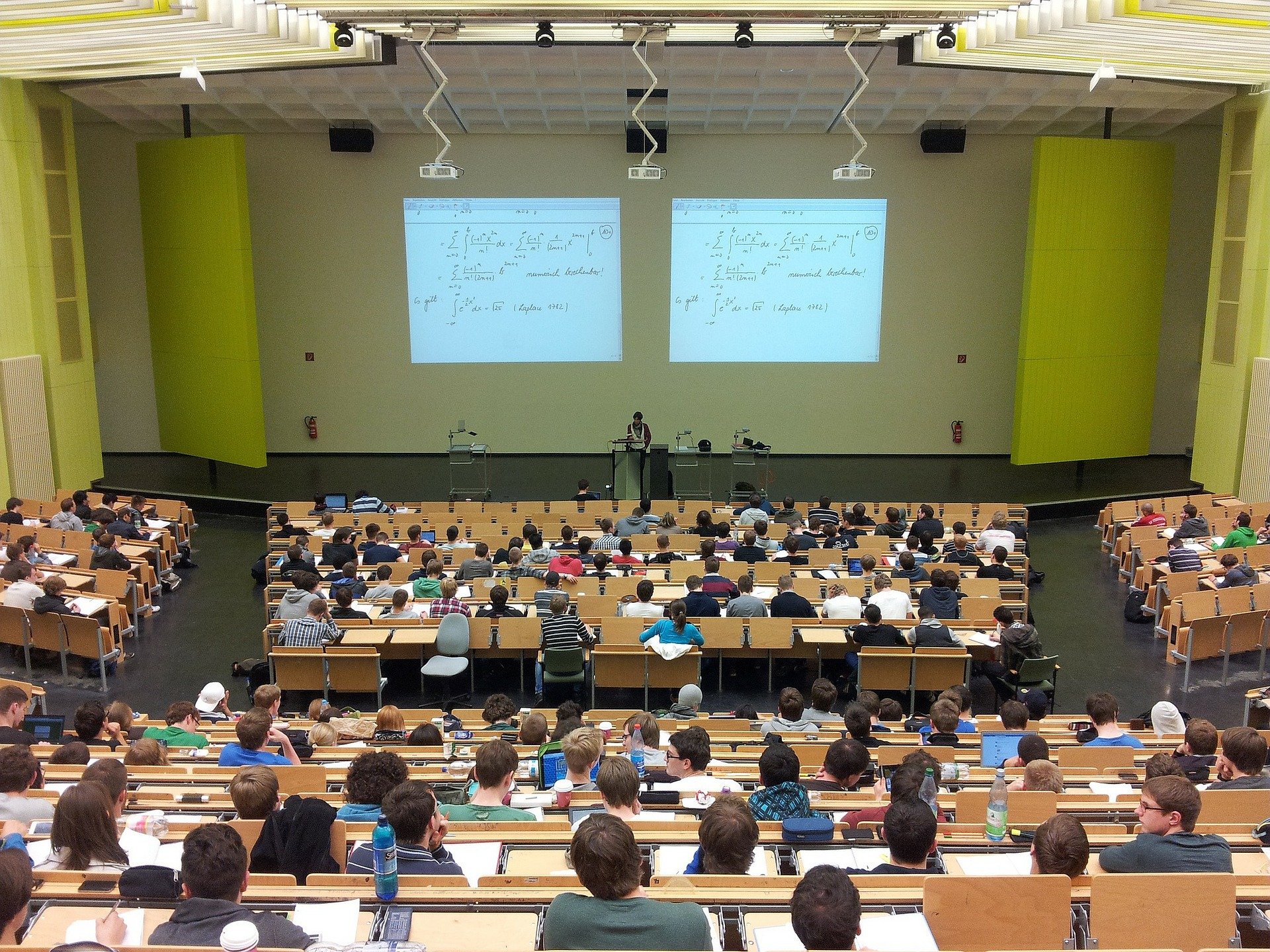 university lecture